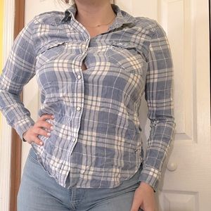 Vintage American Eagle button up flannel.